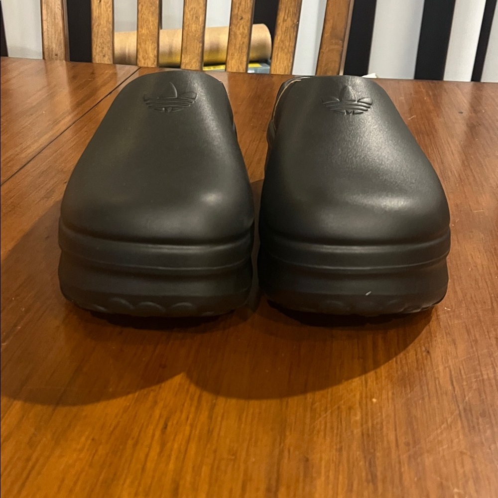 Adidas Stan Smith Mule Shoes Sandals new black Women’s Size 7 - Picture 5 of 11
